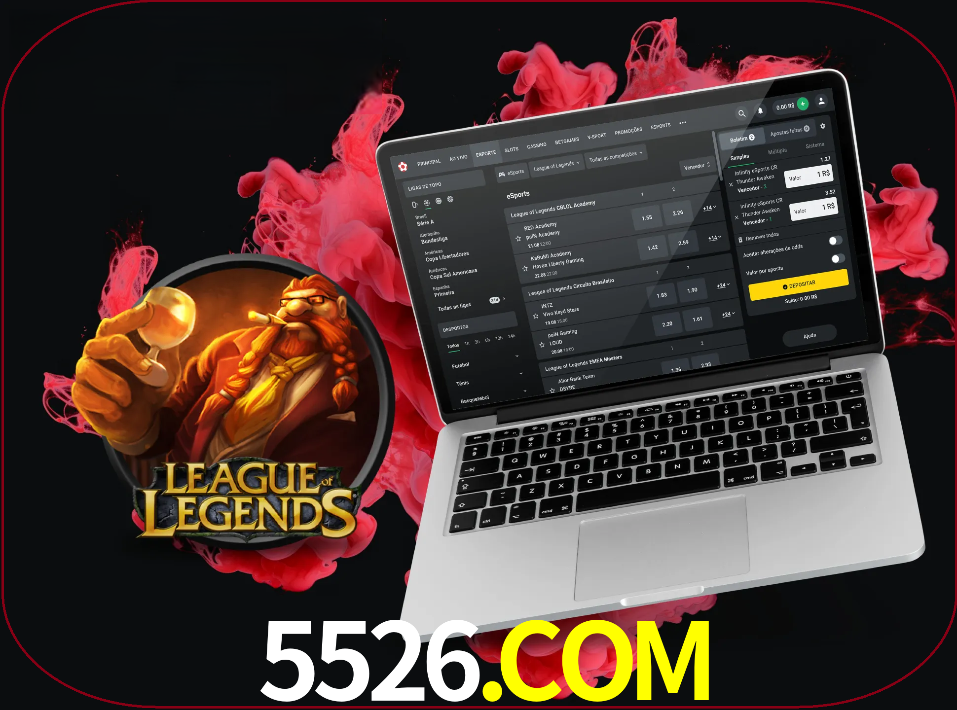 Se é um fã deste jogo, muitos torneios fantásticos que o vão surpreender estão disponíveis no 5526.