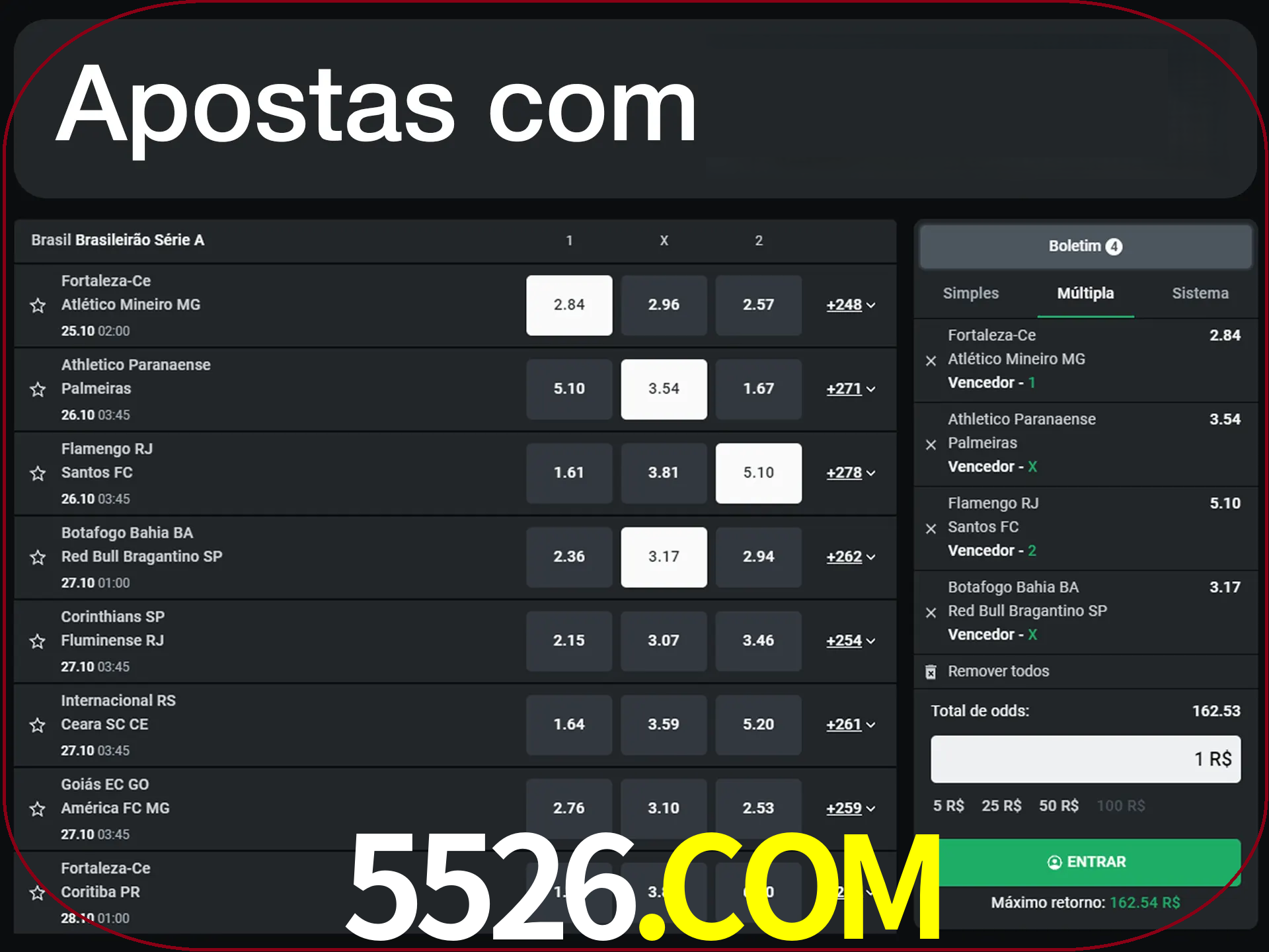 Aposte em vários diciplines com LeonBet.