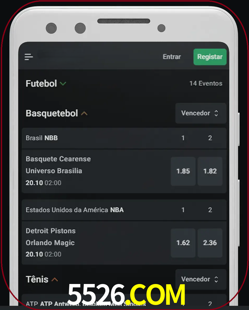 Aposte e assista aos esportes em formato ao vivo.